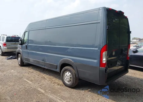 2019 Ram Promaster 3500 Cargo Van High Roof 159 Wb Ext from USA, damaged, VIN 3C6URVJG8KE558731